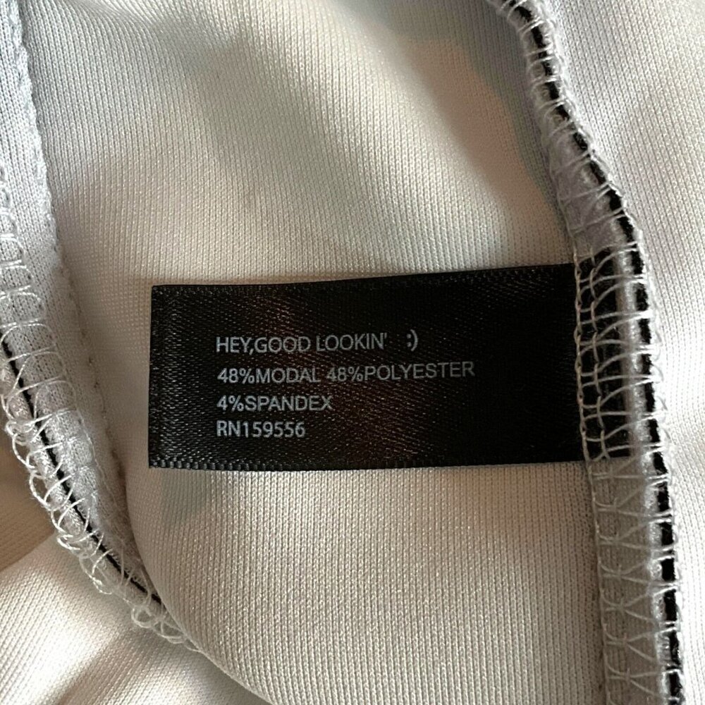 NWT Kilo Brava Size L Track Pants Lounge White Red Striped Waist Casual Womens - Picture 11 of 11